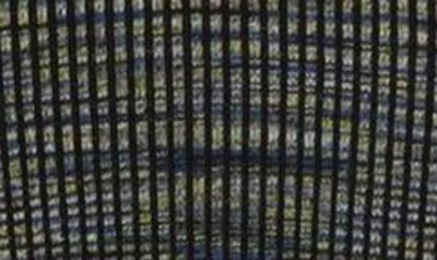 Shop Proenza Schouler White Label Space Dye Rib Polo Sweater Dress In Navy/ Lime/ Black