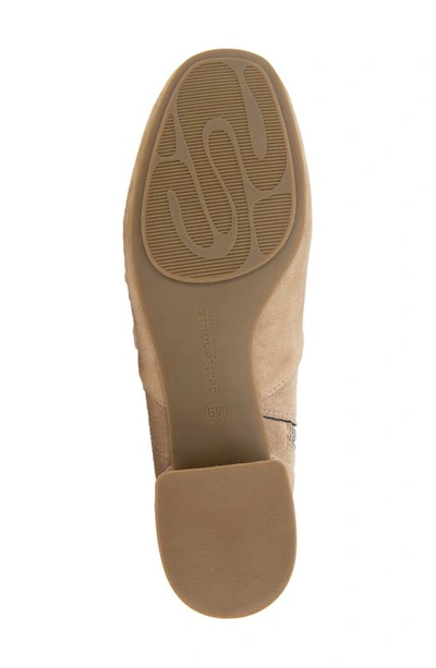 Gentle Souls By Kenneth Cole Emily Womens Suede Block Heel Booties In Mushroom Suede