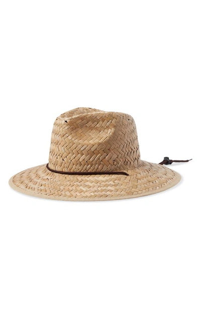 Shop Brixton Messer Sun Hat In Tan