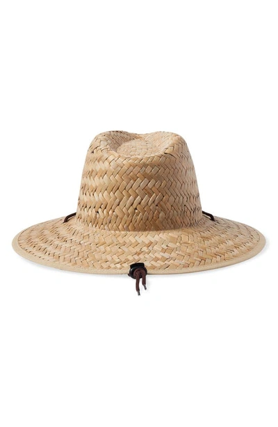 Shop Brixton Messer Sun Hat In Tan