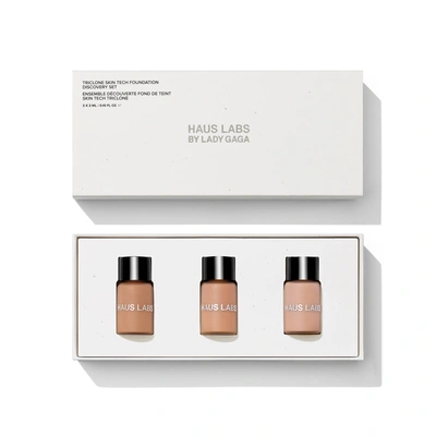 Shop Haus Labs Triclone Skin Tech Foundation Discovery Set
