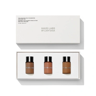 Shop Haus Labs Triclone Skin Tech Foundation Discovery Set