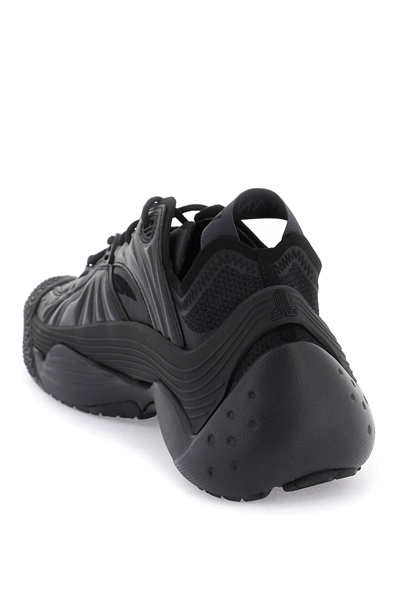 Shop Lanvin Flash-x Sneakers In Black (black)