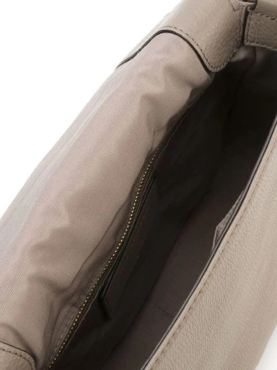 Shop Marc Jacobs 'recruit' Saddle Crossbody Bag - Grey