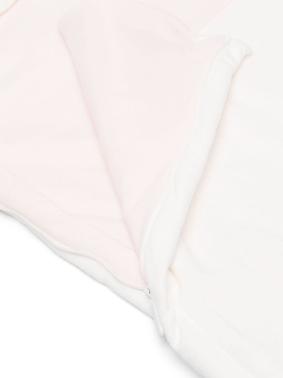 Shop Monnalisa Embroidered-logo Sleeping Bag In White