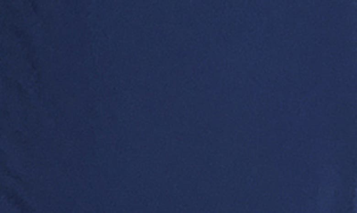 Shop Karl Lagerfeld Colorblock Hooded Stretch Nylon Windbreaker In Navy