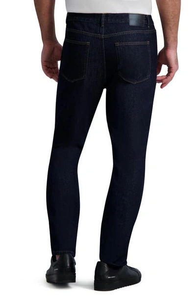 Shop Karl Lagerfeld Skinny Jeans In Dark Blue
