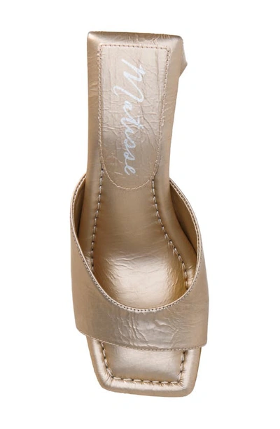 Shop Matisse Regan Slide Sandal In Champagne