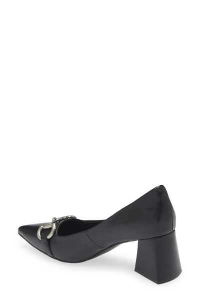 Shop Jeffrey Campbell Happy Hour Pointed Toe Pump In Black Silver