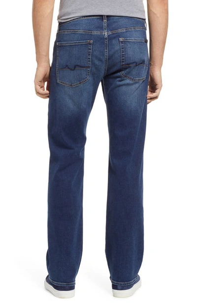 7 For All Mankind Austyn Squiggle Relaxed Straight Jeans In Rainier