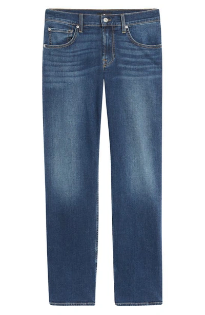 7 For All Mankind Austyn Squiggle Relaxed Straight Jeans In Rainier