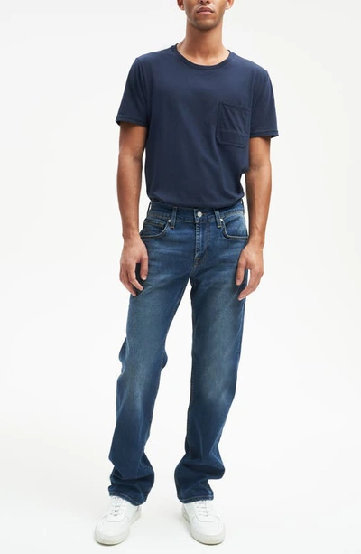 7 For All Mankind Austyn Squiggle Relaxed Straight Jeans In Rainier