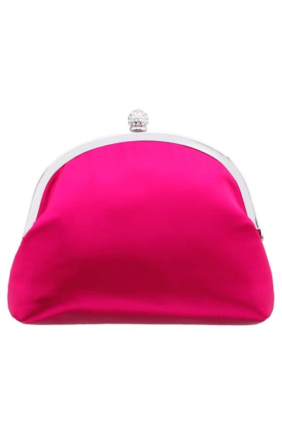 Shop Nina Sweetie Frame Clutch In Parfait Pink