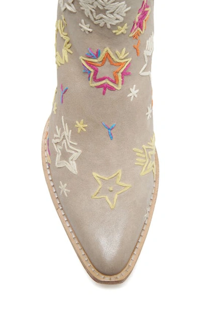 Shop Free People Bowers Embroidered Bootie In Sand