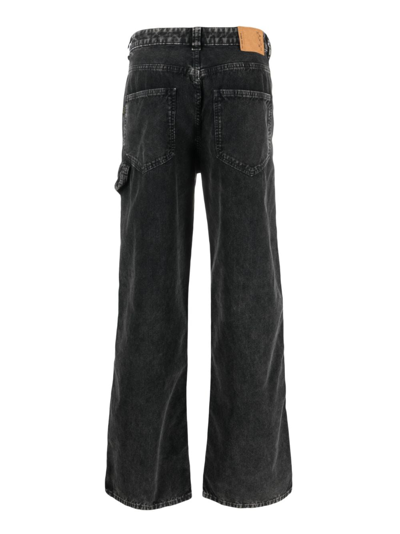 Shop Haikure Winona Corduroy Wide-leg Trousers In Grey