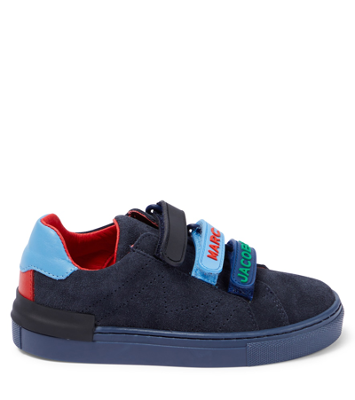 Shop Marc Jacobs Suede Sneakers In Blue
