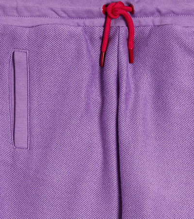 LOGO棉质混纺运动裤