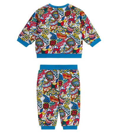 Marc Jacobs Baby Set Aus Sweatshirt Und Jogginghose In Multicoloured