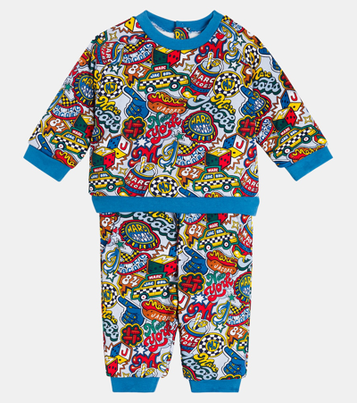 Marc Jacobs Baby Set Aus Sweatshirt Und Jogginghose In Multicoloured