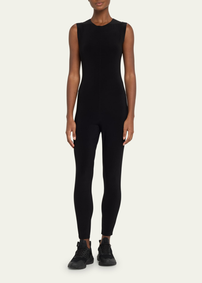 Shop Norma Kamali Classic Catsuit In Black