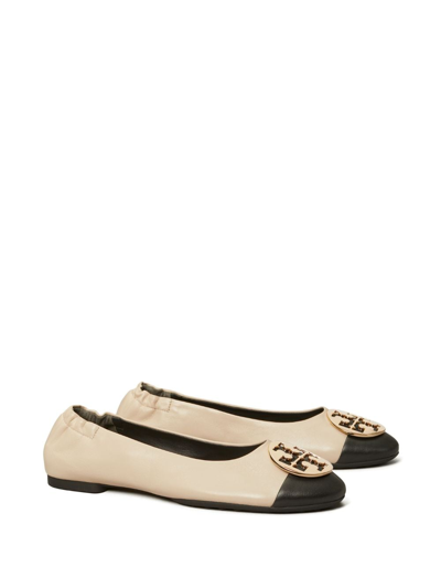 Tory Burch Woman Ballet Flats Chocolate Brown Size 8 Leather In Neutrals