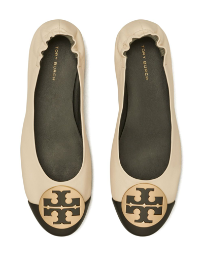 Tory Burch Woman Ballet Flats Chocolate Brown Size 8 Leather In Neutrals