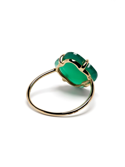 Shop Morganne Bello 18kt Yellow Gold Victoria Agate Ring