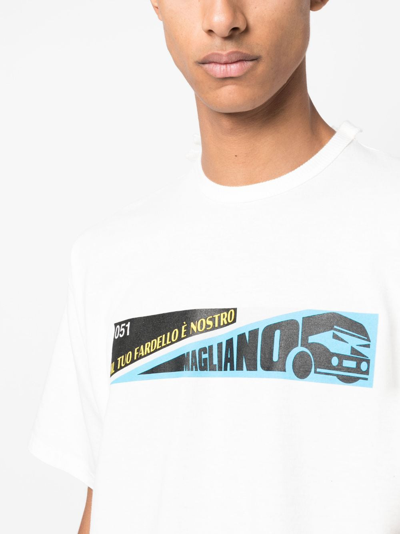 Magliano Graphic-print Cotton T-shirt In Animal Print