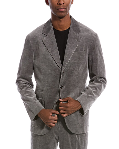 Shop Brunello Cucinelli 2pc Cashmere-blend Suit