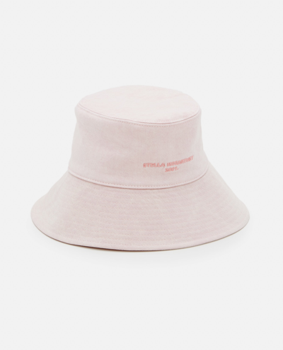 Shop Stella Mccartney Eco Cotton Bucket Hat In Pink