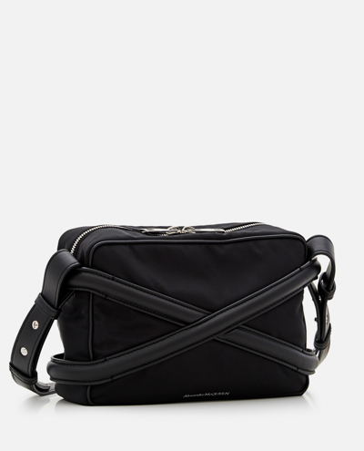 Shop Alexander Mcqueen Harness Camera Bag In Black