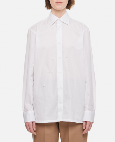 Shop Setchu Origami Shirt In White