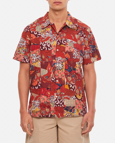 Shop Kardo Cotton Bowling Shirt In Multicolour