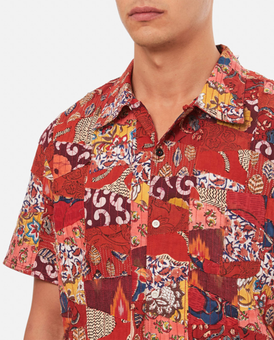 Kardo Patchwork Button-closure Shirt In Multicolour