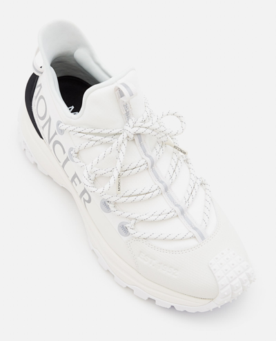 Shop Moncler Trailgrip Lite Sneakers In White