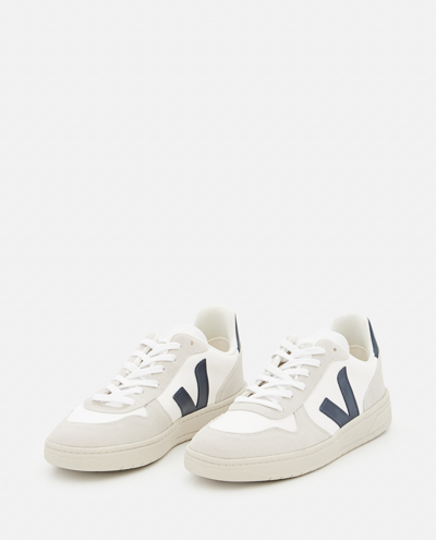 Shop Veja V-10 Sneakers In White