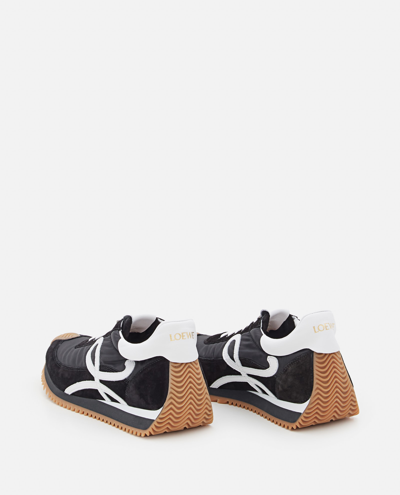 Shop Loewe Flow Runner Sneakers In Black