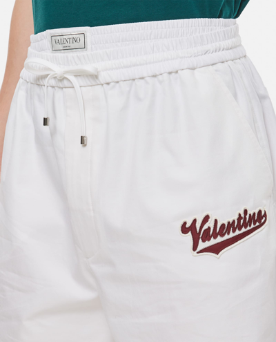 Shop Valentino Bermuda In White