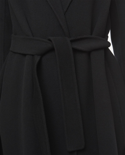 Shop 's Max Mara Esturia Wool Coat In Black