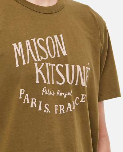 Shop Maison Kitsuné Palais Royal Classic T-shirt In Green