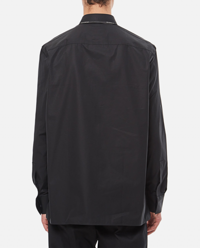 Shop Givenchy Contemporary Fit Shirt With Collar Detail In Black