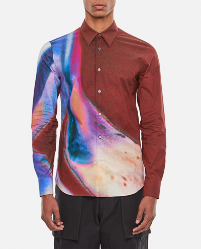 Shop Alexander Mcqueen Coloured Shirt In Multicolour