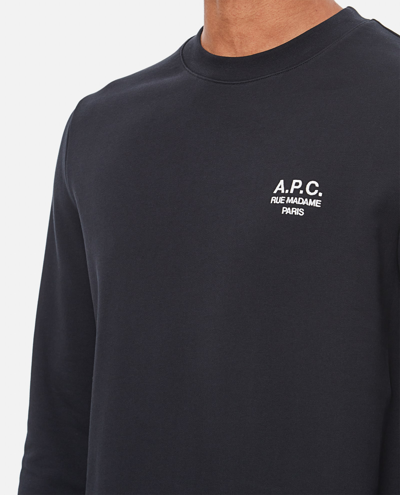 Shop Apc Sweet Rider Sweatshirt In Black