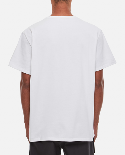 Shop Alexander Mcqueen Oversize Cotton T-shirt In White