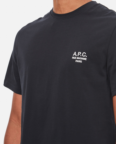 Shop Apc Raymond T-shirt In Black
