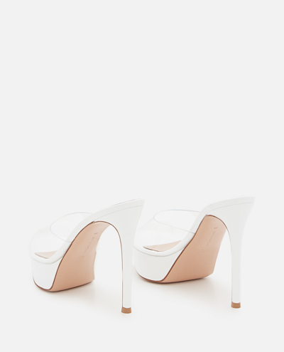 Gianvito Rossi Betty 130mm Platform Sandals In Grey