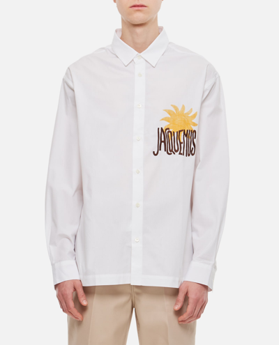 Shop Jacquemus Baou Shirt In White
