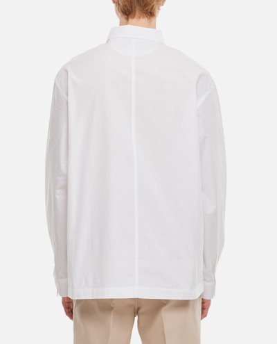 Shop Jacquemus Baou Shirt In White