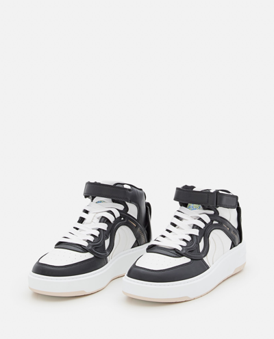Shop Stella Mccartney S-wave 2 Sporty Eco Leather Sneakers In Multicolour