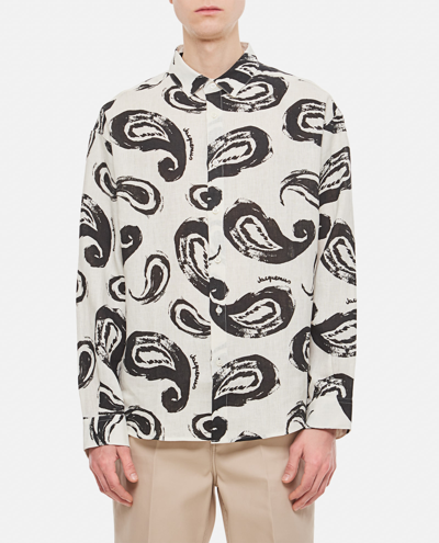 Shop Jacquemus Simon Shirt In Multicolour